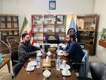 جلسه هم اندیشی وهم افزایی با رئیس دانشگاه پیام نور فولاد شهر اصفهان
