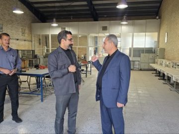 بازدید دکتر رحیمی دبیر کمیسیون آموزش مجلس از مرکز آموزش فنی و حرفه ای غدیر